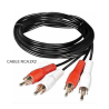 CABLE RCA  AUDIO 2X2  largo 1.5 metros