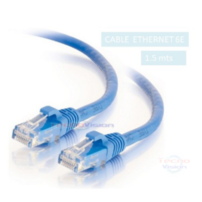 CABLE RED Cat 6  largo 1.5 metros