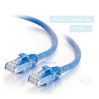 CABLE RED Cat 6  largo 5 metros