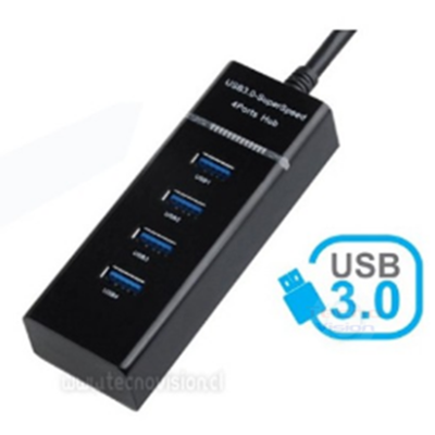 HUB USB  3.0 para 4 Puertos