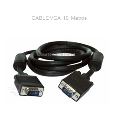 CABLE VGA con FILTRO  10 metros