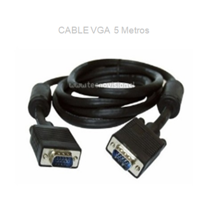 CABLE VGA con FILTRO  5 metros