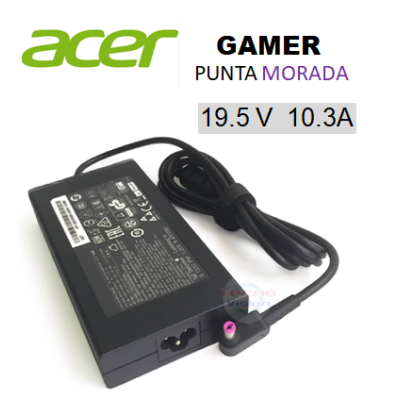 CARGADOR ACER  PUNTA MORADA ORIGINAL