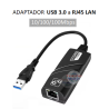 ADAPTADOR USB 3.0  a RJ45  LAN GIgabit