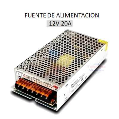 FUENTE DE ALIMENTACION 12vV 20A