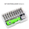 SET DESTONILLADOR 32 en 1