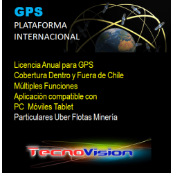 PLATAFORMA GPS  LICENCIAS ANUALES