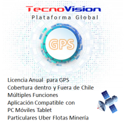 PLATAFORMA GPS  LICENCIAS ANUALES