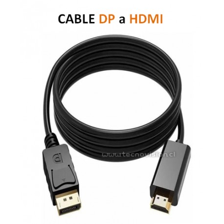 DisplayPort a HDMI 1.8 mts